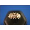 Image 1 : Glittering .75 Carat Diamond Cluster Ring #958891