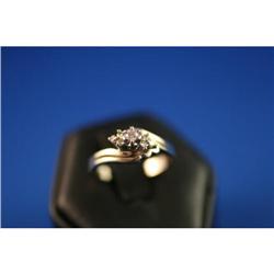 14K Diamond Engagement or  Sweetheart Ring- #958892