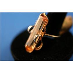 14K Gold and Golden Citrine Ring #958897