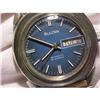Image 1 : Blue 23 Jewels Automatic Bulova Watch  vintage #958945