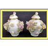 Image 1 : MEISSEN PR PERFUME BOTTLES W APPLIED FLOWERS #959040