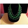 Image 1 : GORGEOUS VINTAGE TRIPLE STRAND BEADED NECKLACE #959051