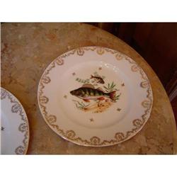 set of Limoge fish plates #973576
