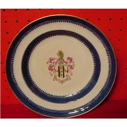 CHINESE EXPORT ARMORIAL PLATE #973639