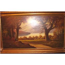 HUDSON RIVER PAINTING, JOHN A. #973706