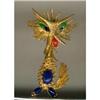 Image 1 : Stylized 18K Yellow Fox Brooch #973748