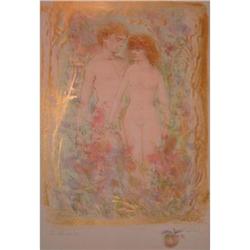 The First Couple  lithograph by Edna HIbel #973901