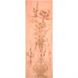 Eastern Blossom  Litho by Edna Hibel #973913