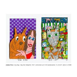 Big Dog Big Cat 3D pop art by James Rizzi #973917