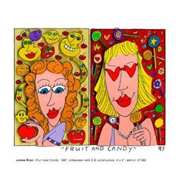Fruit & Candy  3D pop art by James Rizzi #973921