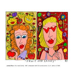 Fruit & Candy  3D pop art by James Rizzi #973921