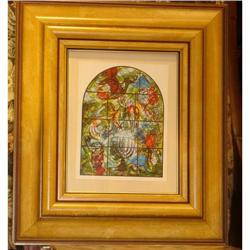 Print of Birds in Stained Glass (Jewish Art) #973981