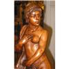Image 1 : Statue carved in Wood. Classical Maiden #974014