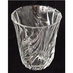  Val St. Lambert Clear Crystal Vase #974029