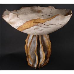 Kang Jong Sook Large Korean Ceramic Sculpture #974356