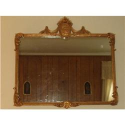 Victorian Style Gilded Mirror #974382