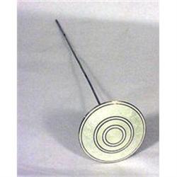 Antique Sterling Silver Enamel Hat Pin #974389