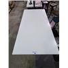 Image 2 : LARGE WHITE TABLE APPROX. W 39.5" L 79" H 30.5"