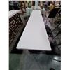 Image 2 : SOFA TABLE W 16" L 78.5" H 30" WITH VISIBLE DAMAGE