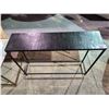 Image 1 : SIDE TABLE APPROX. W 10" L 39" H 27.5"
