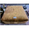 Image 1 : LARGE OTTOMAN APPROX. W 40" L 40" H 16"