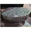 Image 1 : DECORATIVE STOOL APPROX. W 26.5" L 43" H 17"