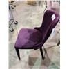 Image 2 : DEEP PURPLE CHAIR