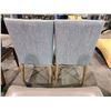 Image 3 : 2 LIGHT BLUE CHAIRS