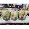 Image 1 : 3 BORN CERAMIC VASES