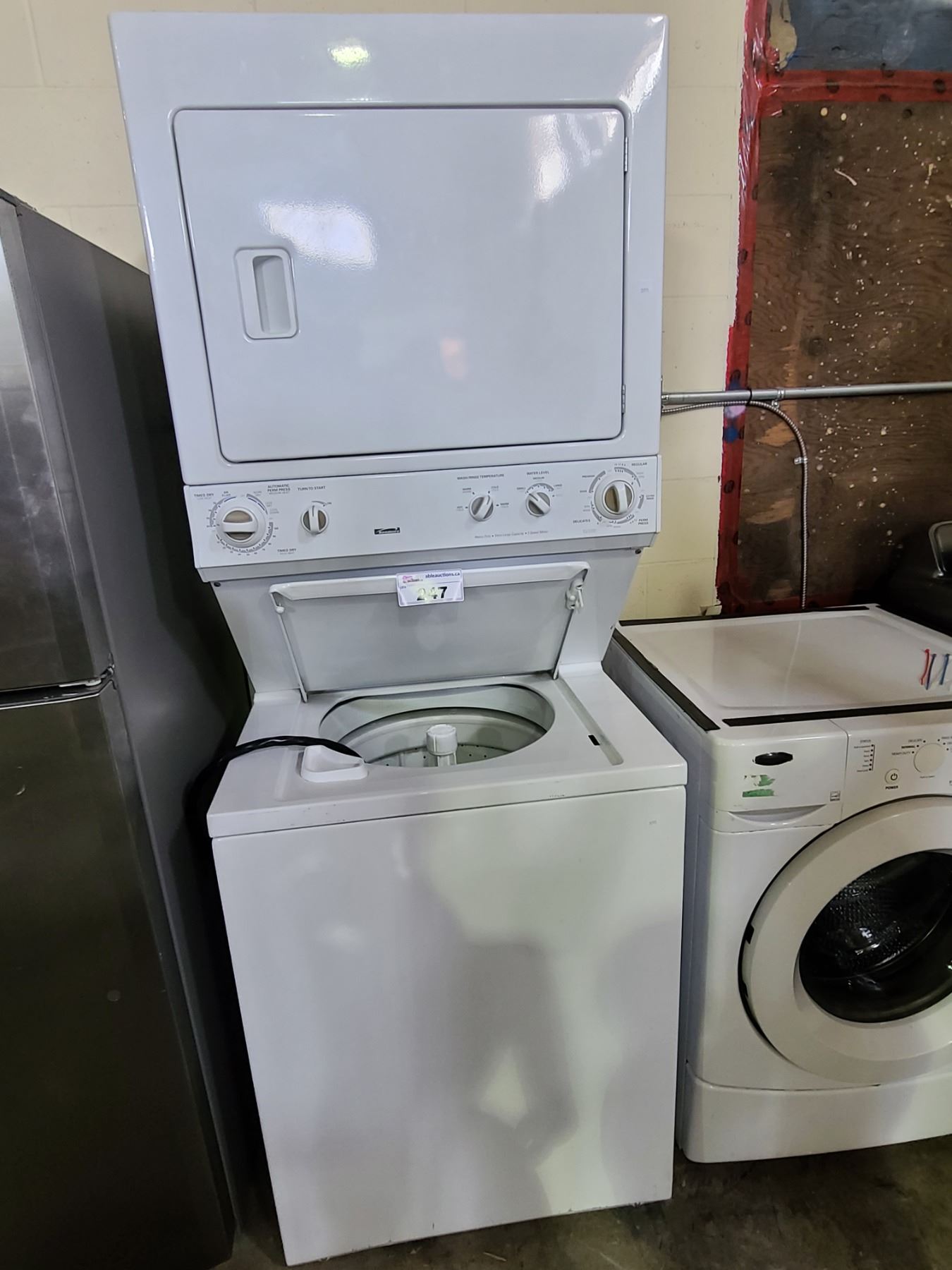 KENMORE STACKED WASHER/DRYER MODEL 970C9470200 Able Auctions