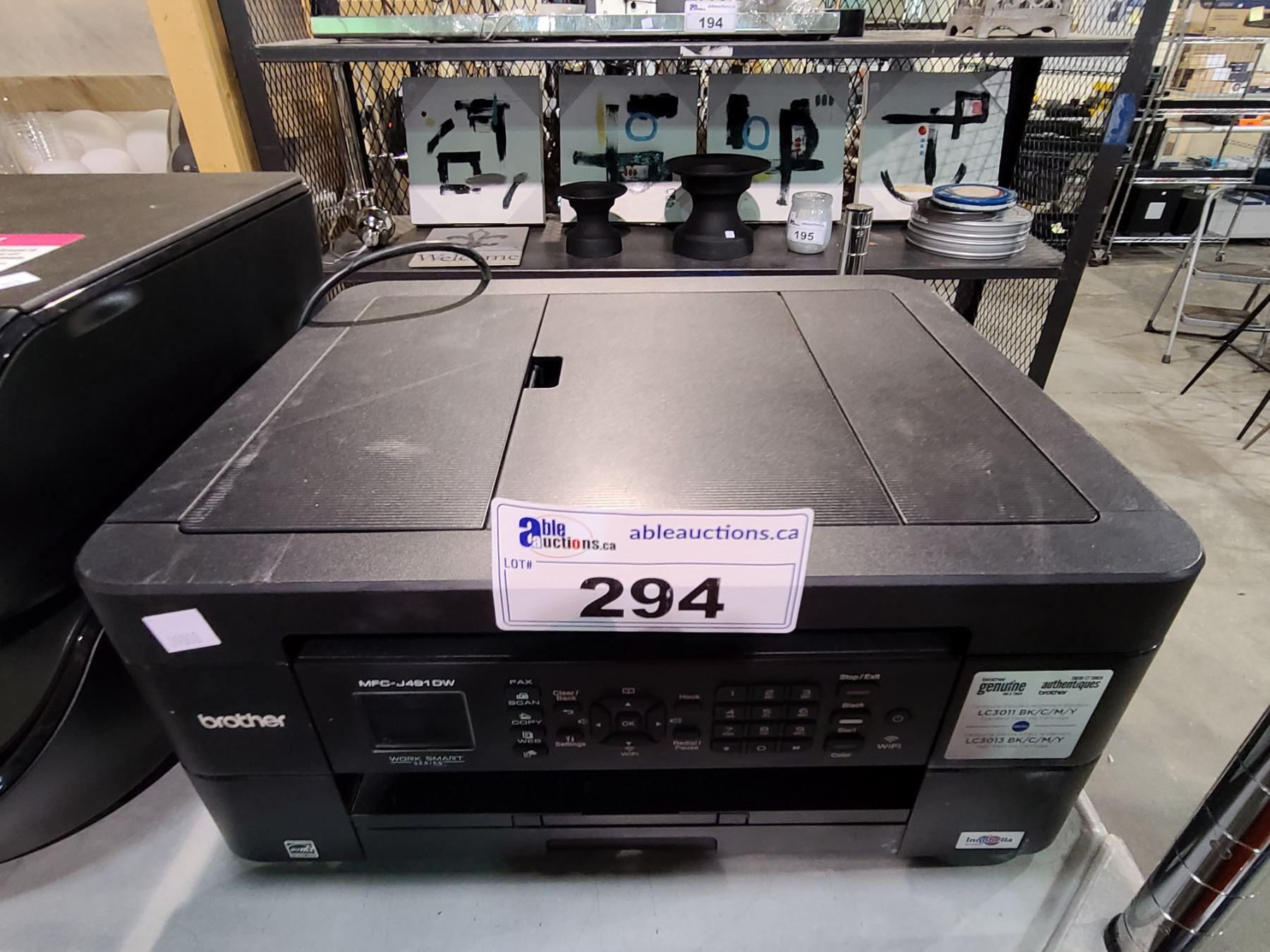 BROTHER MFC-J491DW PRINTER - Able Auctions
