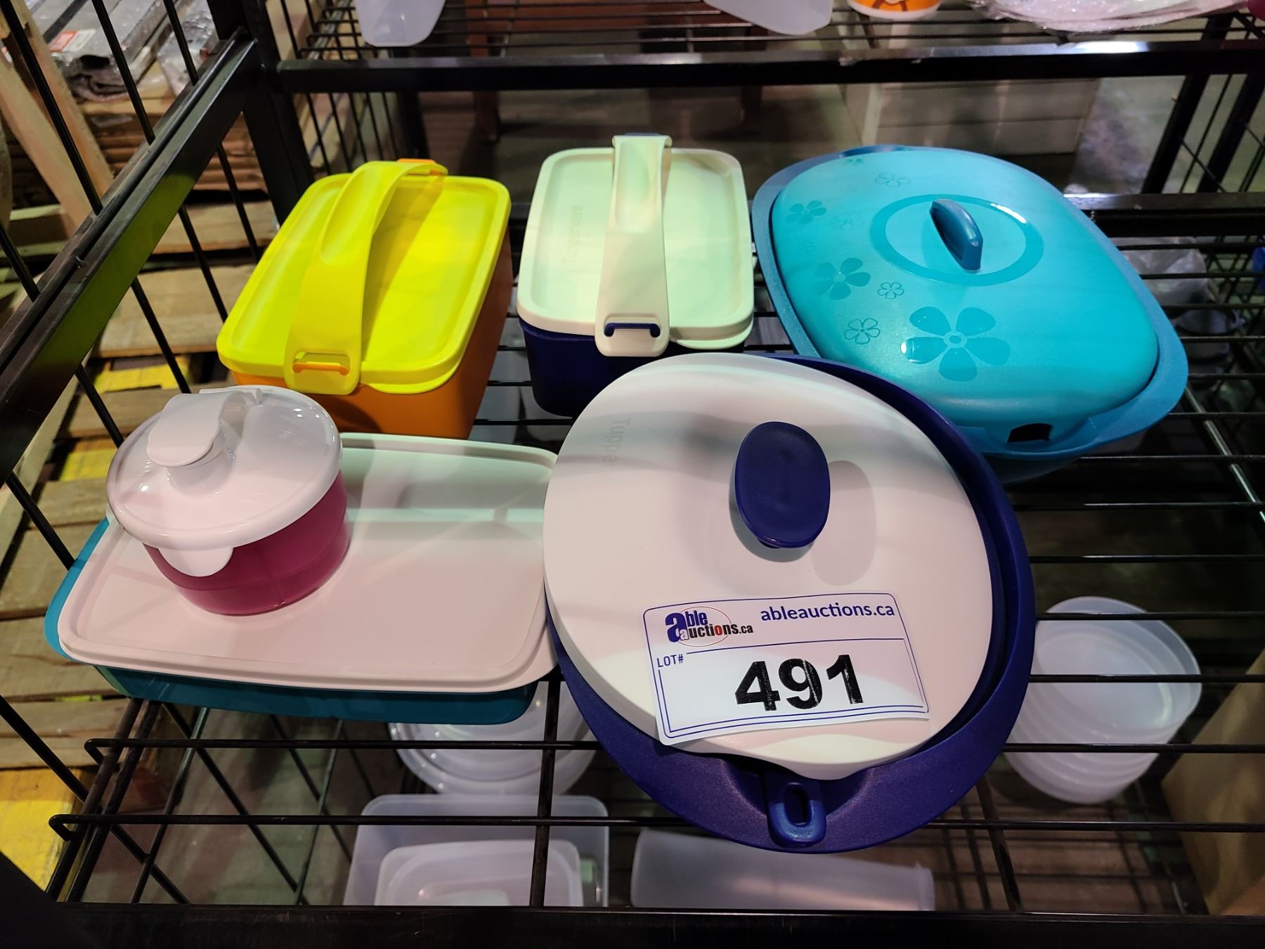 Assorted Tupperware ASSORTED TUPPERWARE GOODS - Able Auctions