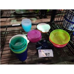 ASSORTED TUPPERWARE GOODS