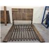 Image 1 : KING SIZE WOODEN BED FRAME (INCOMPLETE)