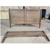 Image 1 : KING SIZE WOODEN BED FRAME (INCOMPLETE)