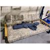Image 2 : FUTON (VISIBLE DAMAGE) & ROLL OF FABRIC
