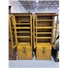 Image 2 : 2 WOODEN SHELVING UNITS