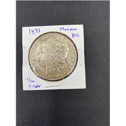 1893 MORGAN SILVER DOLLAR