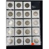 Image 2 : SHEET OF 19 US SILVER HALF DOLLARS
