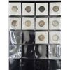 Image 2 : SHEET OF 10 US SILVER QUARTERS
