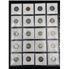Image 2 : SHEET OF 20 US SILVER DIMES