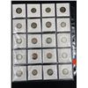 Image 2 : SHEET OF 20 US SILVER DIMES