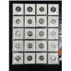 Image 2 : SHEET OF 20 US SILVER DIMES