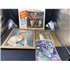 Image 1 : LOT OF COLLECTABLE PRINT, PAINTING AND COMIC