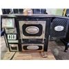 Image 2 : THE MALLEABLE STEEL RANGE MFGCO SOUTH BEND IND US VINTAGE STYLE CAST IRON WOOD BURNING STOVE NEVER