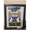 Image 1 : FRAMED BOB DYLAN, CROSBY STILLS & NASH AUTOGRAPHED POSTER