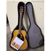 Image 2 : YAMAHA FG-200 ACOUSTIC GUITAR AUTOGRAPHED BY LINDA RONSTADT WITH CERTIFICATE OF AUTHENTICITY