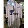 Image 1 : ST.LOUIS BLUES TSHIRT SIGNED BY FREDDIE PRINCE JR.