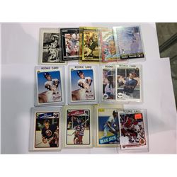 ASSORTED HOCKEY & BASEBALL CARDS