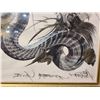 Image 2 : DRAGON PAINTING SIGNED